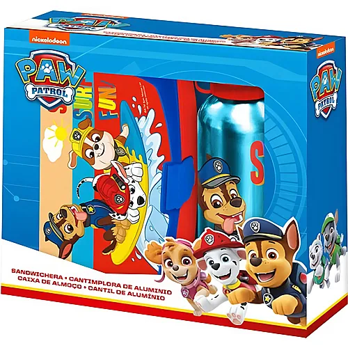 Kids Licensing Paw Patrol Lunch-Set Lunchbox & Trinkflasche