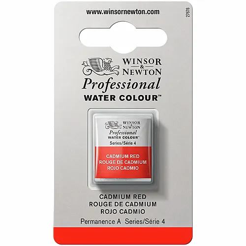 Winsor & Newton W&n Prof. Water Colour 1/2 N�pfchen Kadmiumrot