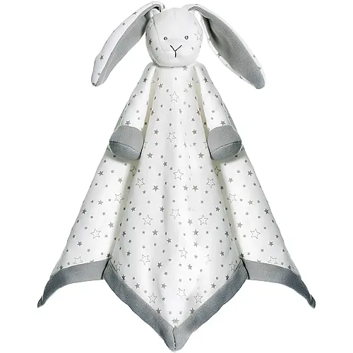Schmusetuch Hase Weiss - 35 cm
