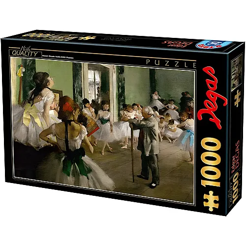 DToys Puzzle Edgar Degas Tanzschule (1000Teile)