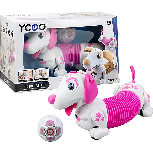 Robo Dash Roboterhund pink
