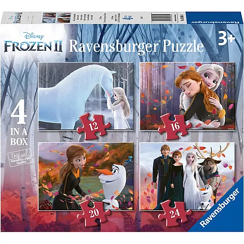 Ravensburger Puzzle 4in1 Disney Frozen 2 (12-24)