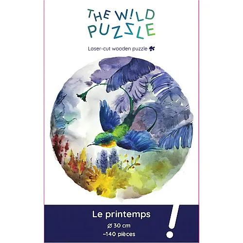Wooden Puzzle - Spring - 140 Teile