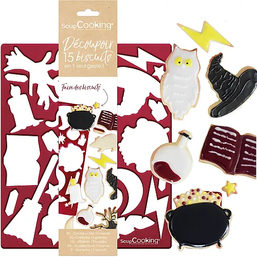 ScrapCooking Ausstechform Zauberer