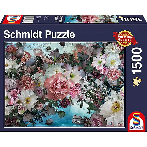 Schmidt Puzzle Aquascape - Blumen unter Wasser (1500Teile)