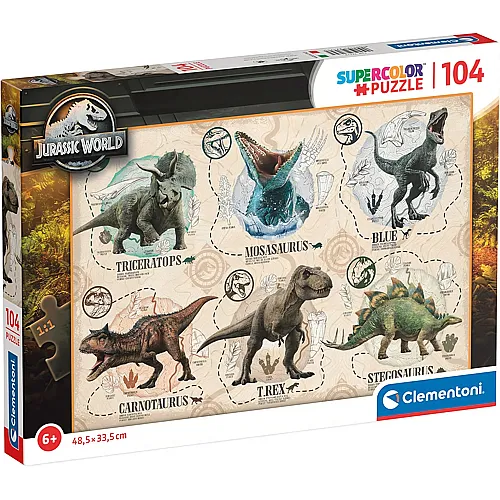 Jurassic World 104Teile