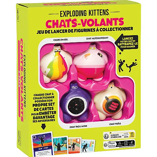 Exploding Kittens Catchables Kittens 4-pack (FR)
