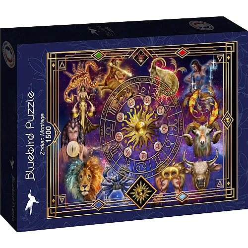 Bluebird Puzzle Marchetti Ciro Zodiac Montage - 1500 Teile