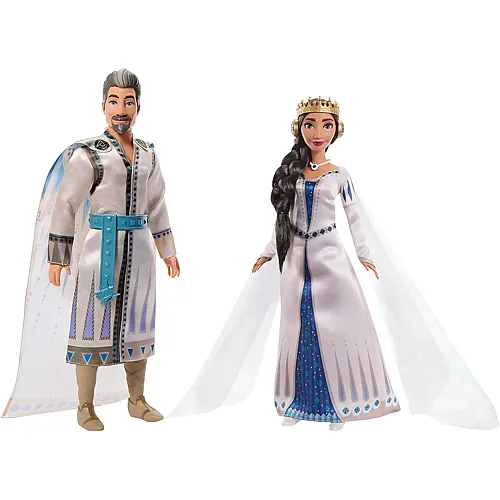 Mattel Disney Princess Disneys Wish, K�nig Magnifico und K�nigin Amaya von Rosas