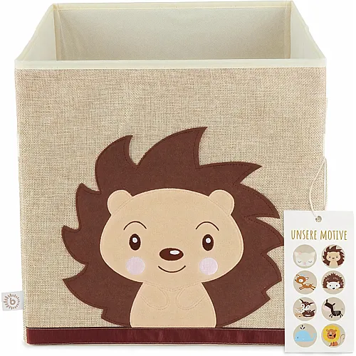 Bieco Igel Piksi - Spielzeugaufbewahrungskiste f�r den Kallax Regal - 33x33