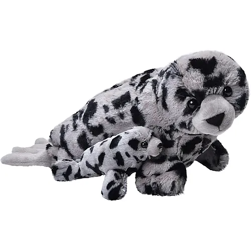 Wild Republic Aquatic Hafensiegel mit Baby - 36 cm
