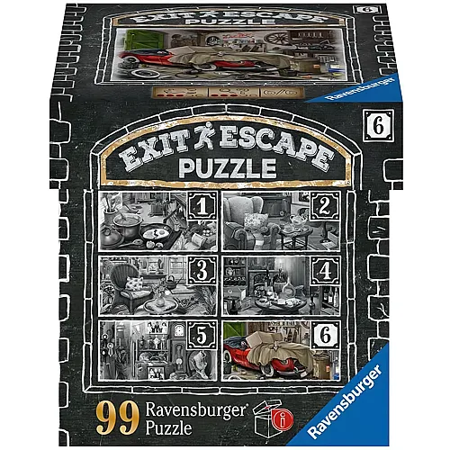 Ravensburger Puzzle Escape Garage - 99 Teile
