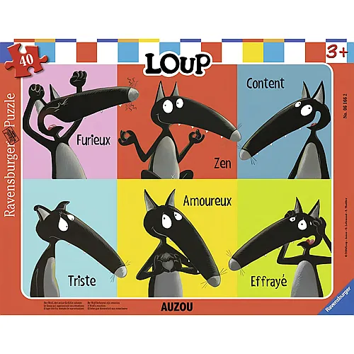 Ravensburger Puzzle Loup - 40 Teile