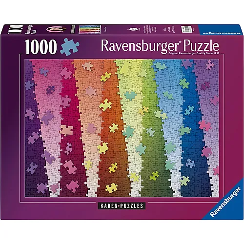 Ravensburger Karen Puzzles Colors on Colors - 1000 Teile