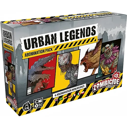 CMON Zombicide 2. Edition Erw. Urban Legends (de-fr-it-en-es)