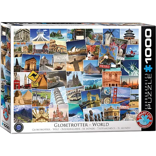 Globetrotter - World 1000Teile