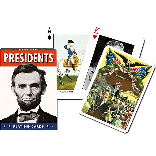 Piatnik Collectors Cards Poker, President Deck
