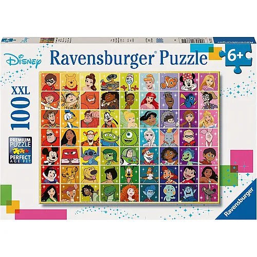 Ravensburger Puzzle The Disney Color Palette - 100 Teile