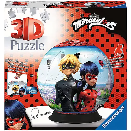 Puzzleball Miraculous 72Teile