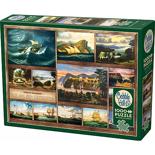 Cobble Hill Puzzle Thomas Chambers - Random Cut - 1000 Teile