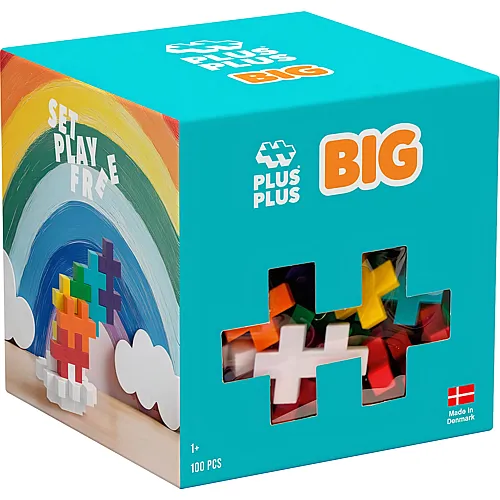 Kreativ Bausteine Regenbogen 100Teile