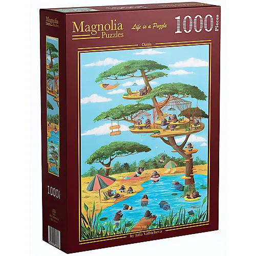 Magnolia Puzzle Oase (1000Teile)