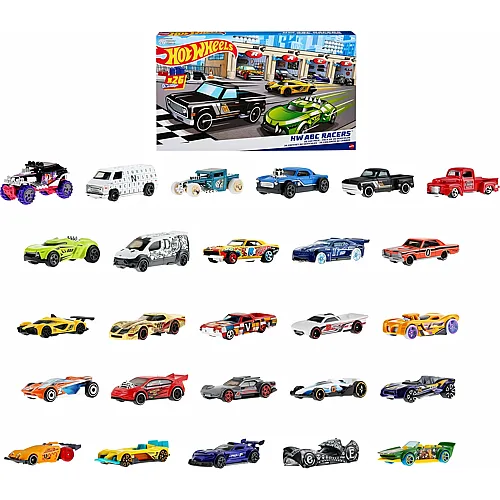 Hot Wheels 26er Pack ABC Racers - 1:64
