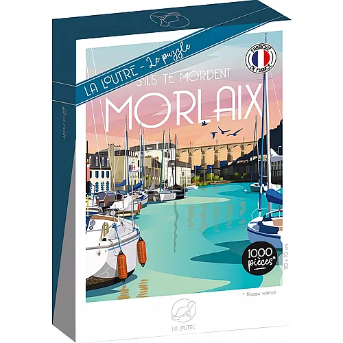 La Loutre Puzzle S'ils te Mordent Morlaix - 1000 Teile