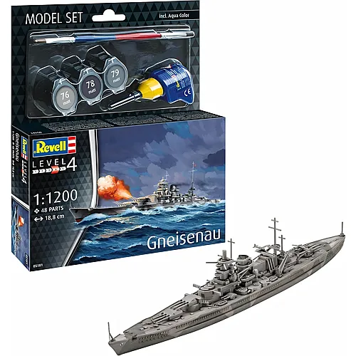 Revell Model Set Gneisenau