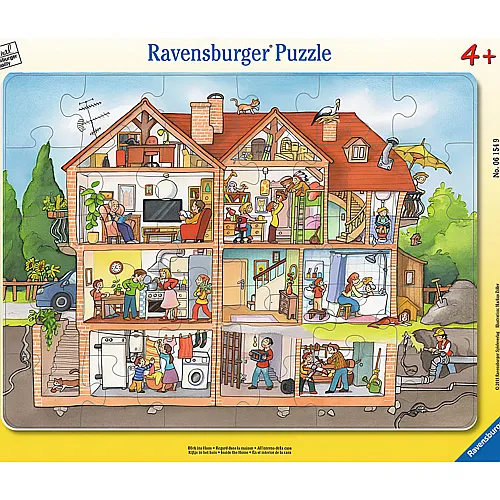 Ravensburger Puzzle Blick ins Haus (30Teile)