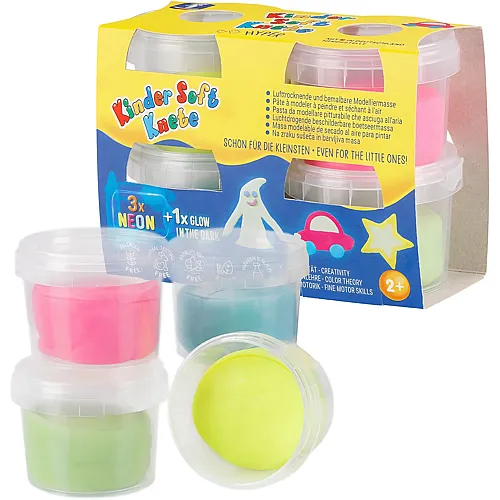 Kinder Soft Knete Hyper 4x80g
