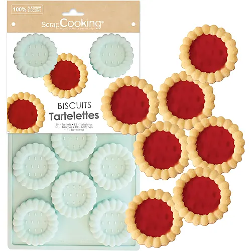 ScrapCooking Backform f�r 11 T�rtchen