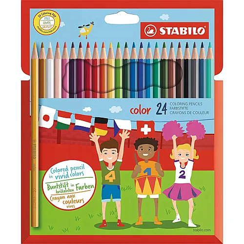 Stabilo Color - 24 Teile