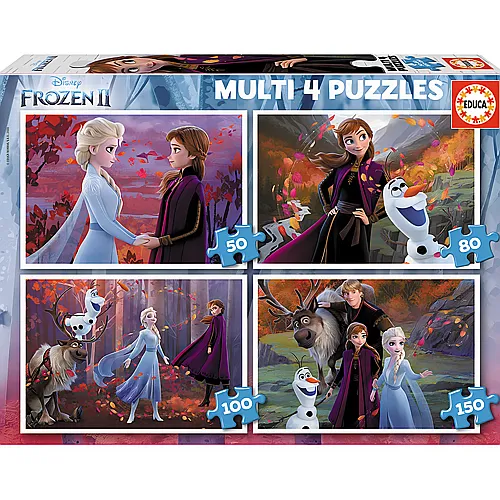 Educa Puzzle 4in1 Disney Frozen