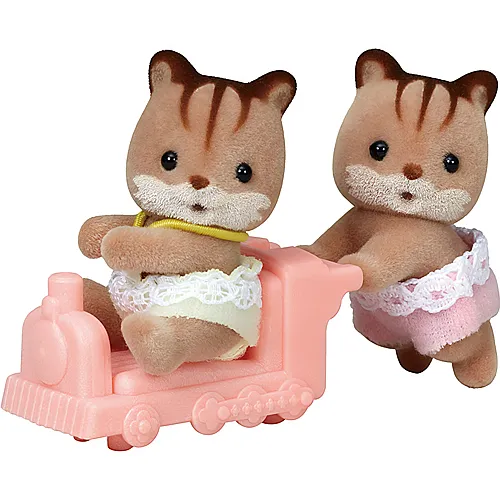 Sylvanian Families Figuren Walnuss Eichh�rnchen Zwillinge 5421
