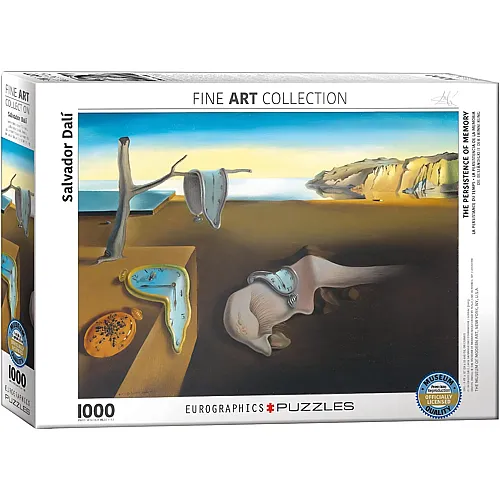 Eurographics Puzzle Salvador Dali - Die Best�ndigkeit der Erinnerung (1000Teile)