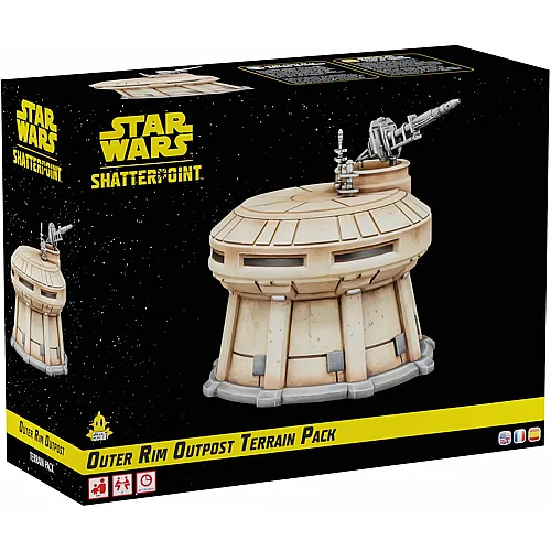 Atomic Mass Games Outer Rim Outpost Terrain-Expansion - Mehrsprachig