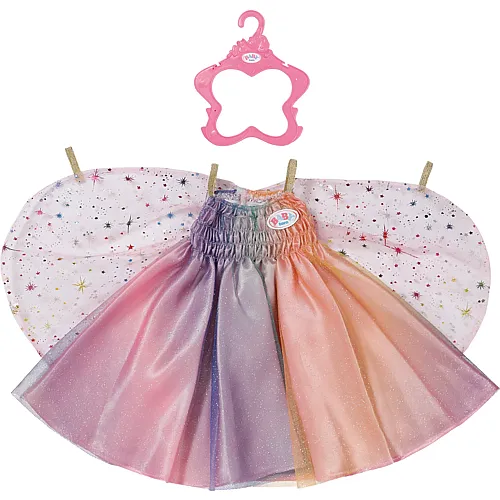 Regenbogen-Kleid - 43 cm