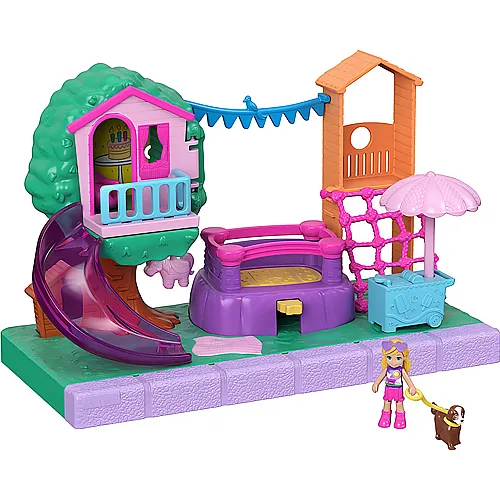 Polly Pocket Pollyville Spielplatz-Abenteuer
