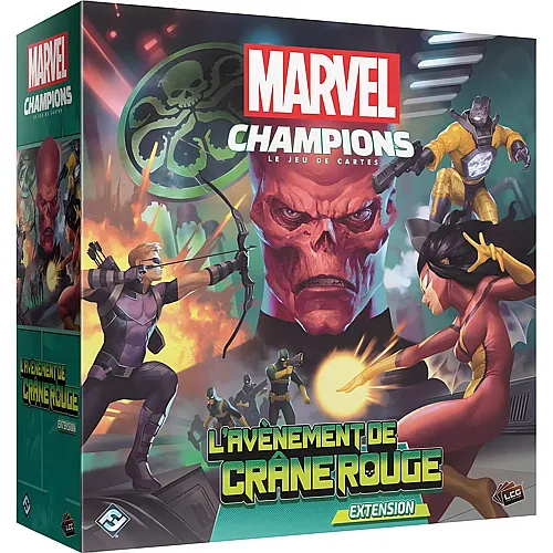 Fantasy Flight Games Marvel Champions L'Av�nement de Cr�ne Rouge Extension - Franz�sisch