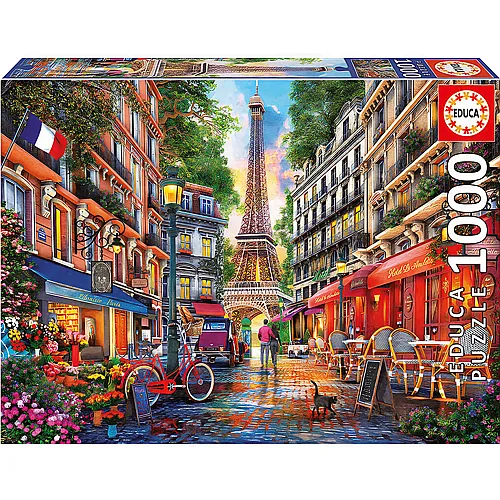 Educa Puzzle Paris Dominic Davison (1000Teile)