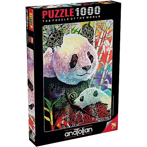 Anatolian Rainbow Panda (1000Teile)