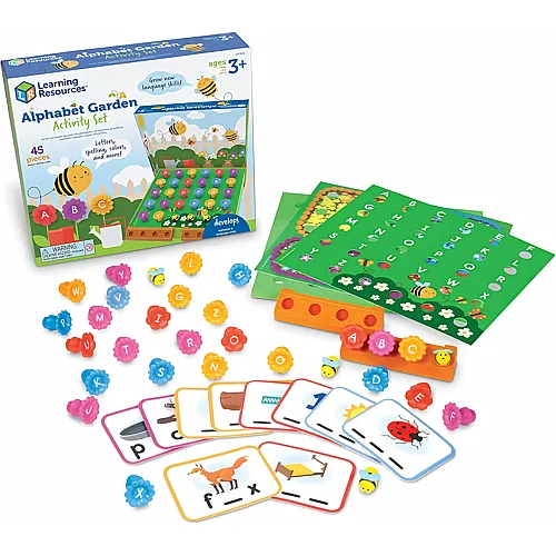 Learning Resources Alphabet-Garten Aktivit�tsset - 45 Teile