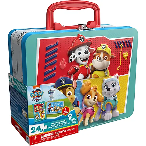2in1 Paw Patrol Puzzlekoffer 24Teile