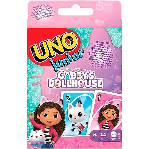 Mattel Games UNO Junior Gabby's Dollhouse
