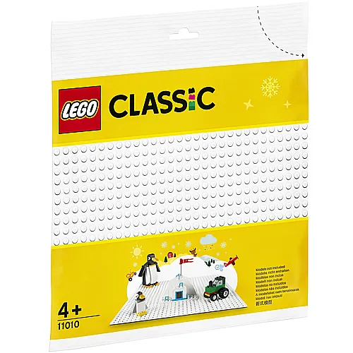 LEGO Classic Weisse Bauplatte (11010)