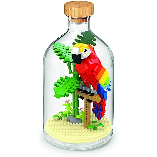 WiseHawk Bausatz mit Miniaturbl�cken zum BAU von Insekten und kleinen Tieren. Inklusive Methacrylat-Flasche zum Schutz der
