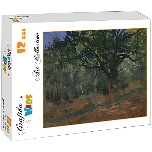 Grafika Puzzle Art Collection Claude Monet Grafika Kids Fontainebleau, 1865 - 12 Teile