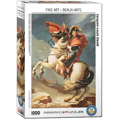 Eurographics Puzzle Bonaparte Franchissant le Grand-Saint-Bernard (1000Teile)