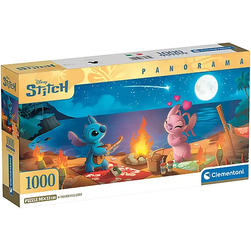 Panorama Stitch am Lagerfeuer 1000Teile